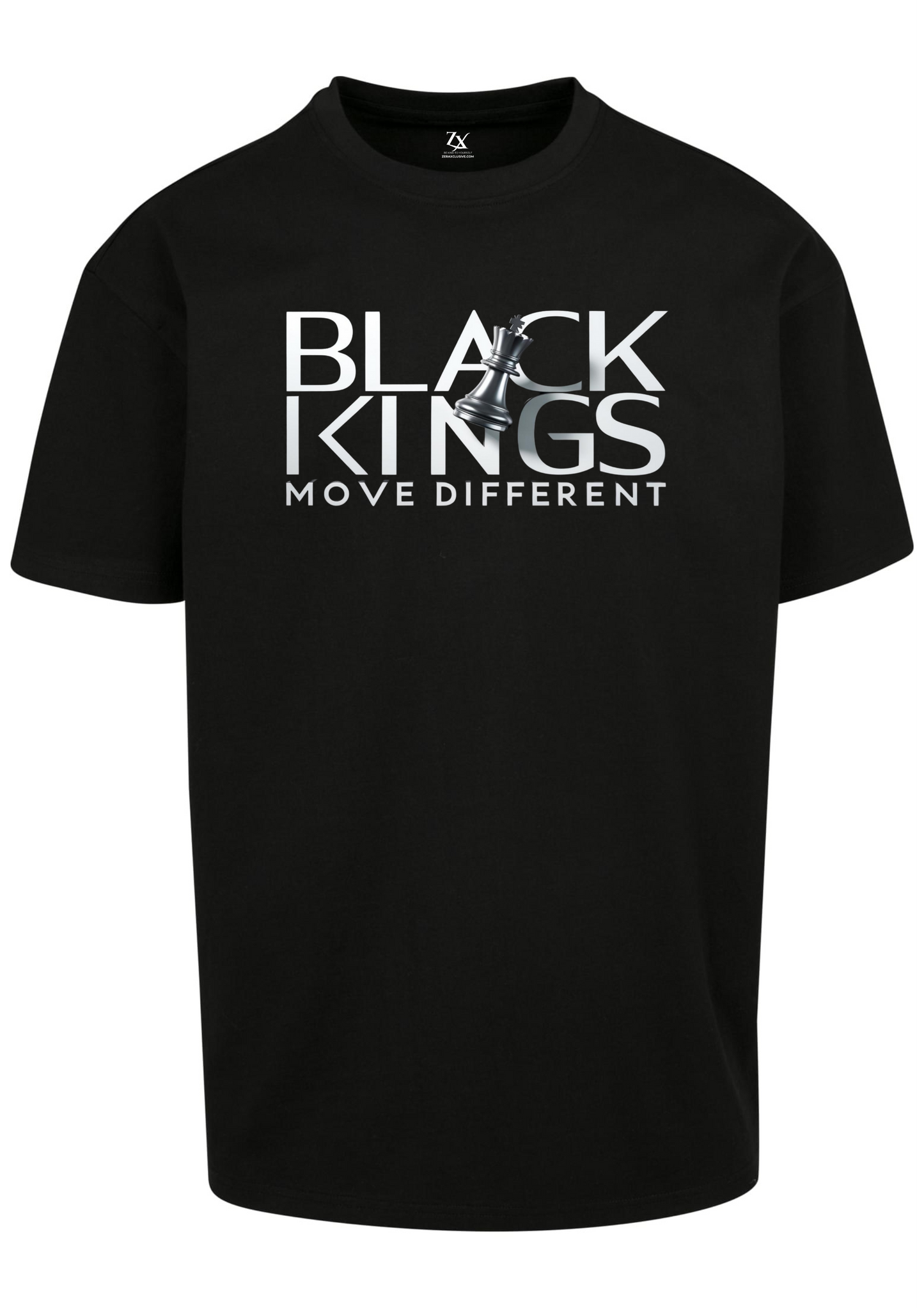 Black Kings Move Different | Classic Basic Black Tee