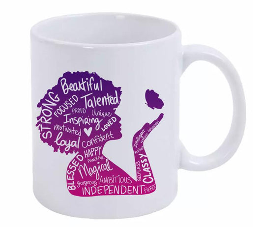 Empowered Beauty: Words to Live By | Mug