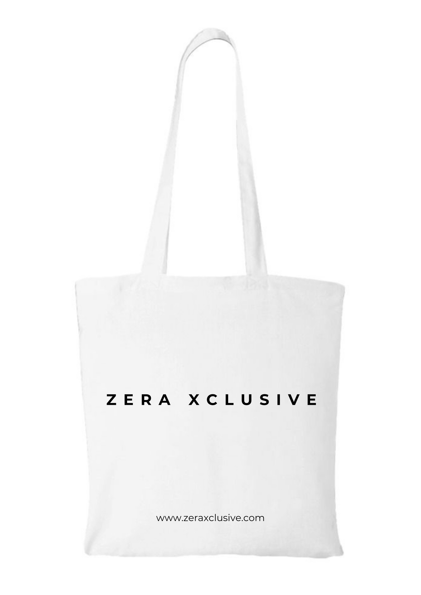 ZERA Xclusive Classic White Tote Bag: Mentally I'm On Do Not Disturb