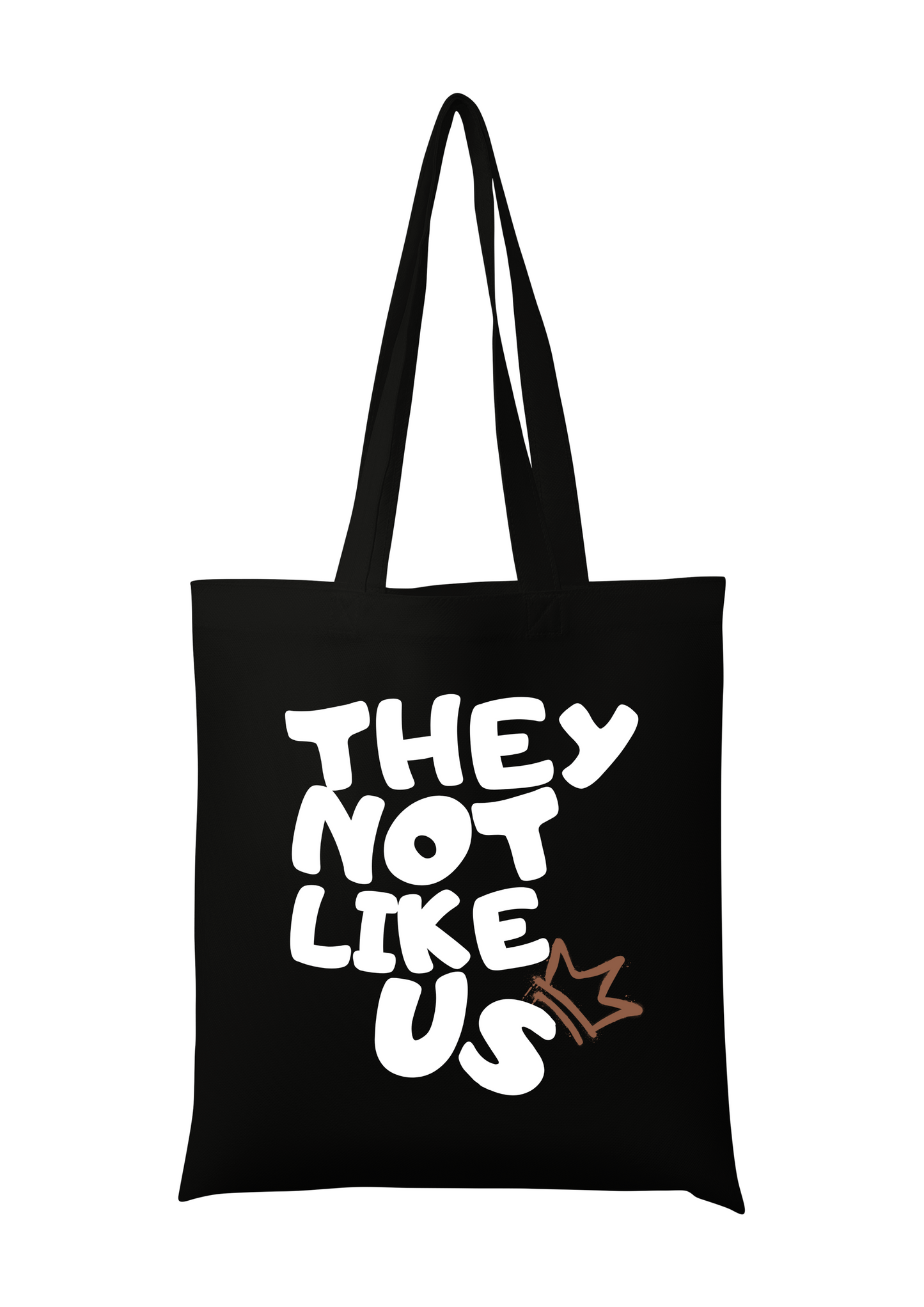 ZERA Xclusive Classic Black Tote Bag: They Not Like Us